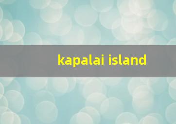 kapalai island